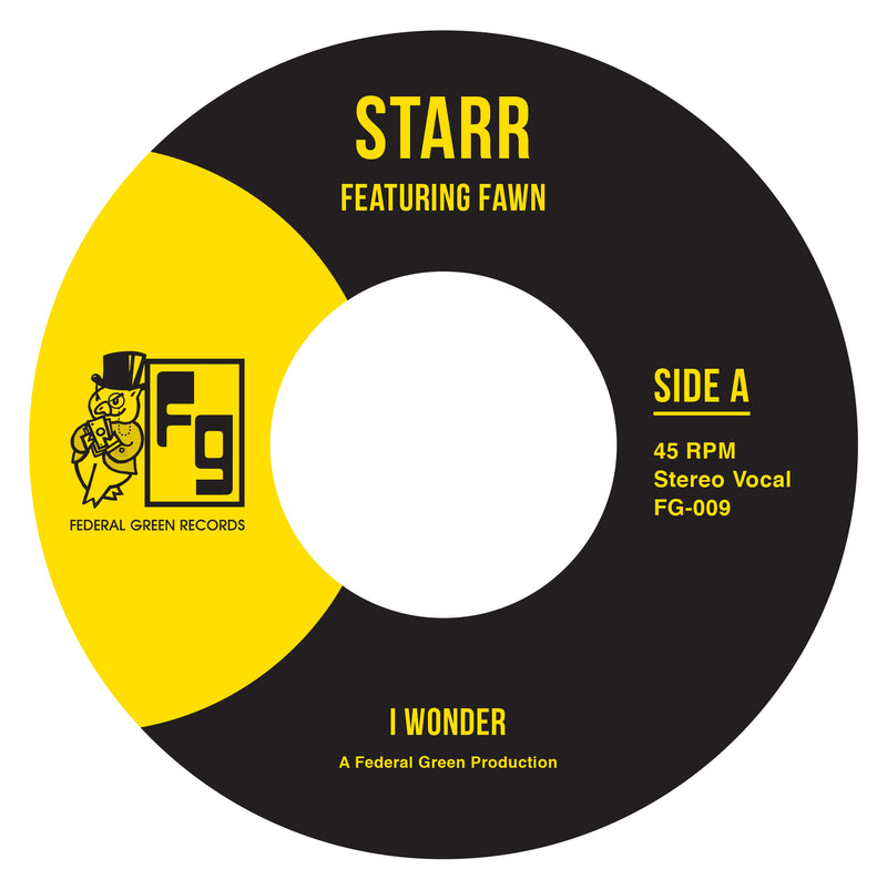 Starr Featuring Fawn - I Wonder/Dangerous – Federal Green Records